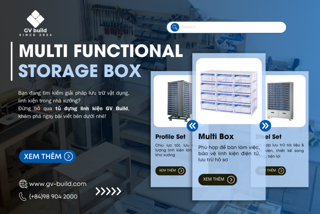 GV Build là thương hiệu chuyên cung cấp kệ tủ văn phòng, tủ tài liệu