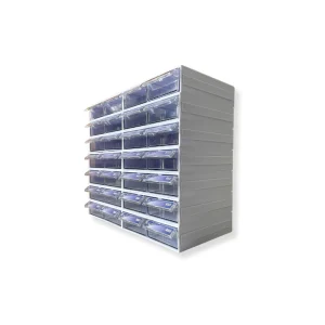 tủ linh kiện 28 ngăn ghép từ mã GV 501