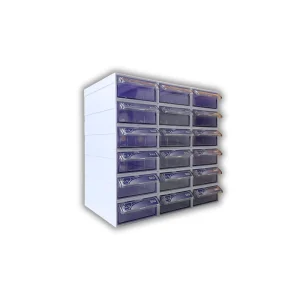 Tủ đựng linh kiện 18 ngăn lắp ghép từ mã GV 500